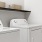 a white washer and dryer in a room