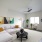 Trendy living room space