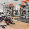 Open and well-lit fitness center