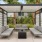 a covered patio with a covered patio